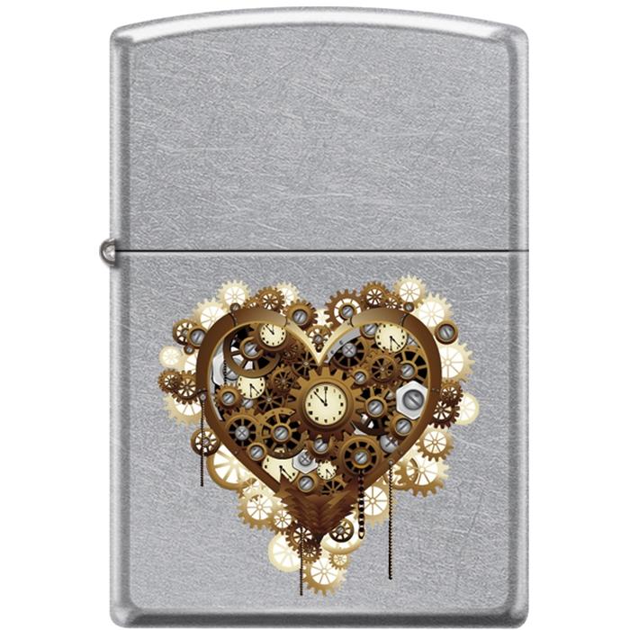 Zippo Lighter -Steampunk Heart - Lighter USA