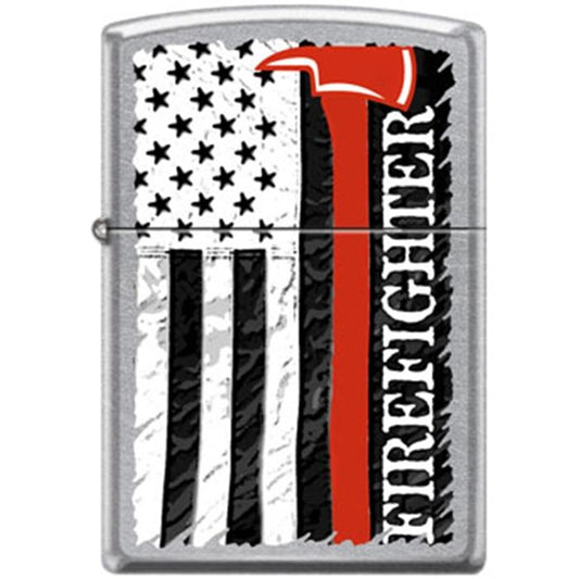 Zippo Lighter - Firefighter Axe - Lighter USA