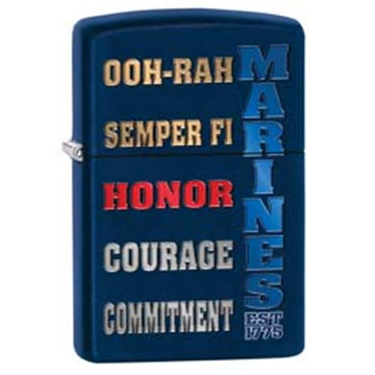 Zippo Lighter - US Marines Slogans - Lighter USA