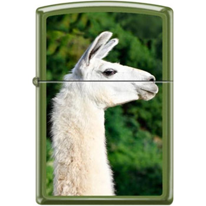 Zippo Lighter - Llama Face - Lighter USA