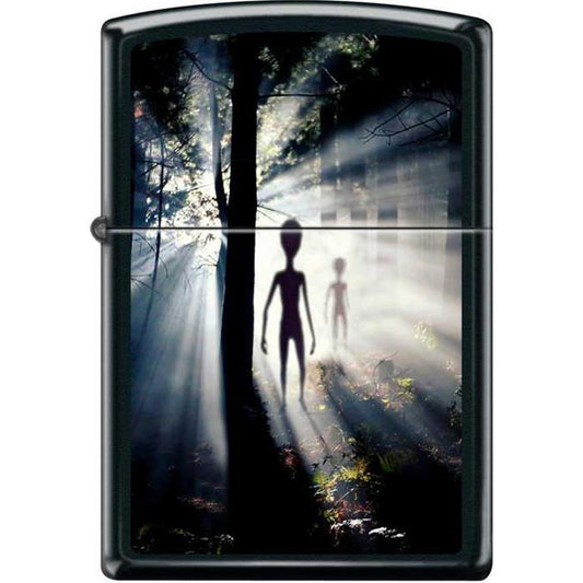 Zippo Lighter - Alien in the Woods - Lighter USA