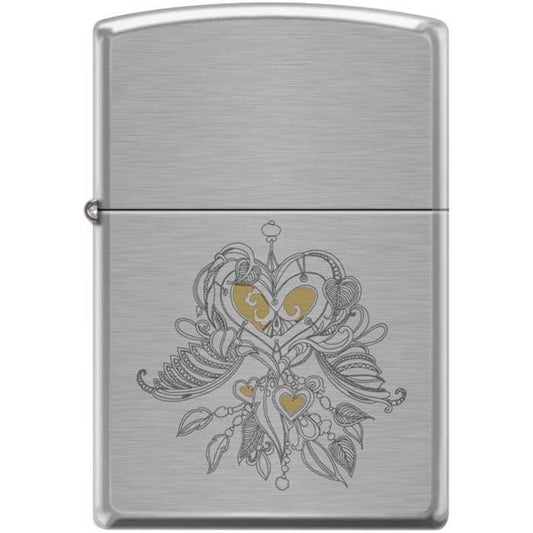 Zippo Lighter - Heart Locket - Lighter USA