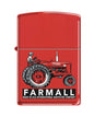 Zippo Lighter - Farmall Super M Red Matte - Lighter USA