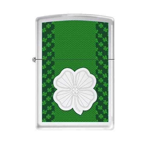 Zippo Lighter - Lucky Clovers - Lighter USA