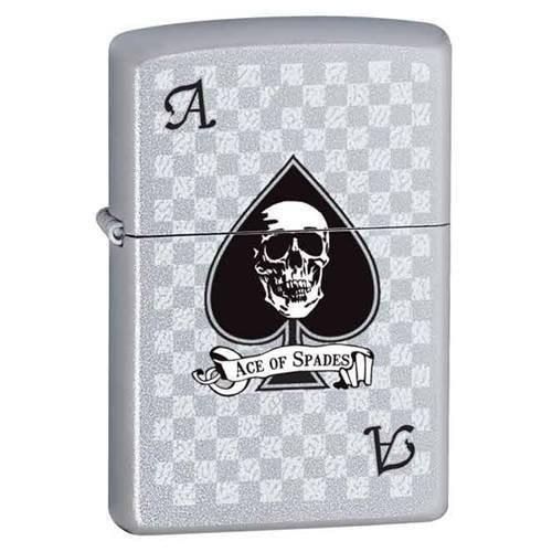 Zippo Lighter - Ace with Skull - Lighter USA