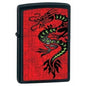 Zippo Lighter - Dragon Black Matte - Lighter USA