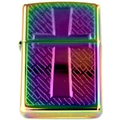 Zippo Lighter - Spectrum Cross - Lighter USA