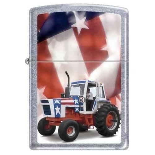 Zippo Lighter - Case IH America Street Chrome - Lighter USA