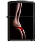 Zippo Lighter - No If's, and's or Butts Black Matte - Lighter USA