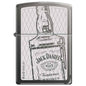 Zippo Lighter - Jack Daniel's Bottle Black Ice - Lighter USA