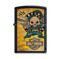 Zippo Lighter - Harley Davidson Snake Born to Ride Black Matte - Lighter USA