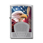 Zippo Lighter - Service Honor Pride High Polish Chrome - Lighter USA