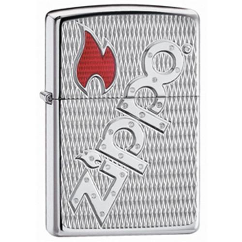 Zippo Lighter - Zippo Bolted High Polish Chrome Armor - Lighter USA