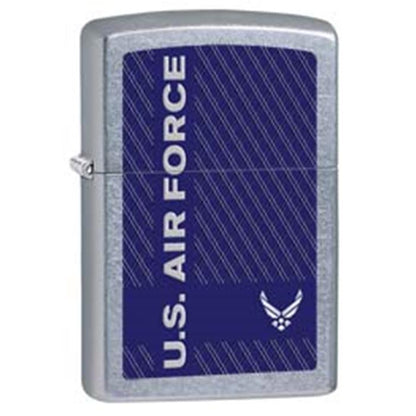 Zippo Lighter - US Air Force Street Chrome - Lighter USA