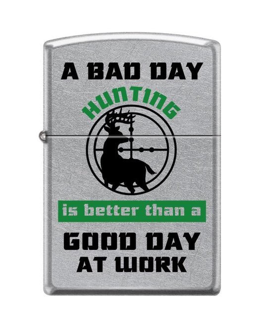 Zippo Lighter - Bad Day Hunting - Lighter USA