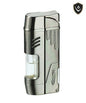 Vector Delta Double Flame Lighter with Cigar Punch - Lighter USA