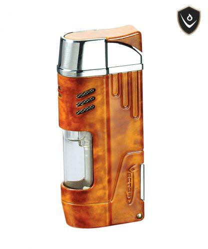 Vector Delta Double Flame Lighter with Cigar Punch - Lighter USA