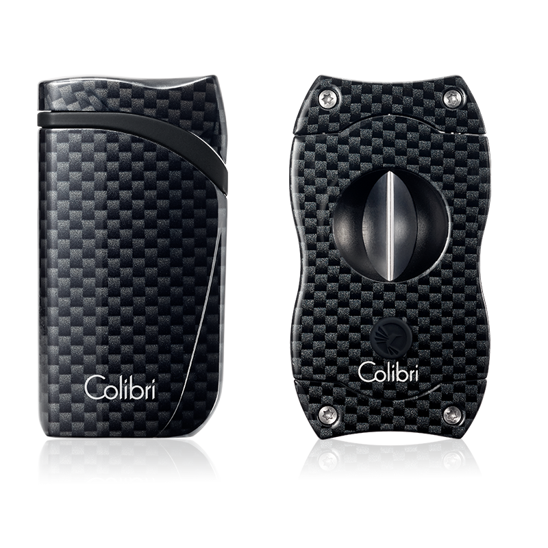 Colibri Falcon & V-Cut Gift Set - Lighter USA