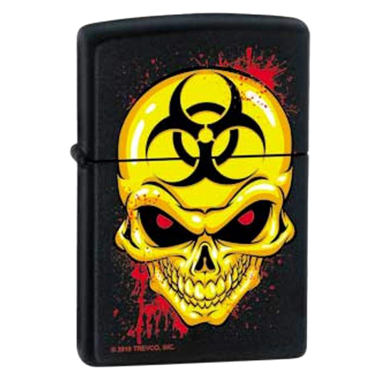 Zippo Lighter - Biohazard Skull - Lighter USA