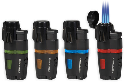 Vertigo Crusher Triple Torch Flame Lighter - Lighter USA