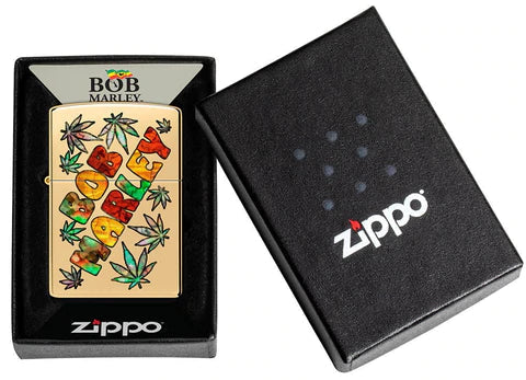 Zippo Lighter - Bob Marley Cannabis Zippo Lighter - Bob Marley Cannabis Zippo - Lighter USA