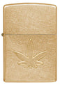 Zippo Lighter - Stamped Cannabis Zippo Lighter - Stamped Cannabis Zippo - Lighter USA