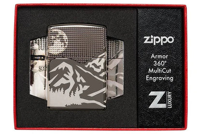 Zippo Lighter - Mountains Zippo Lighter - Mountains Zippo - Lighter USA