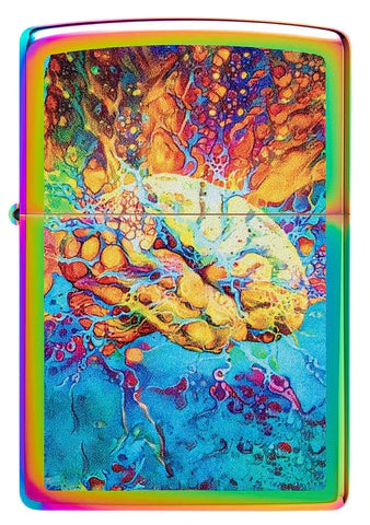 Zippo Lighter - Psychedelic Brain Zippo Lighter - Psychedelic Brain Zippo - Lighter USA