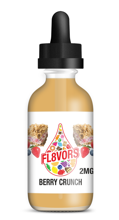 FL8VORS 60ml Vape Juice - Berry Crunch