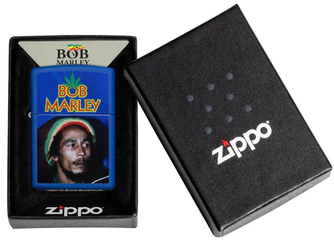 Zippo Lighter - Bob Marley Royal Blue Zippo Lighter - Bob Marley Royal Blue Zippo - Lighter USA