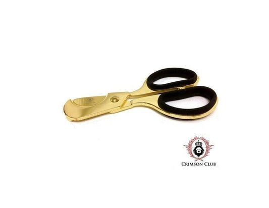 Crimson Club Cigar Scissors - Gold