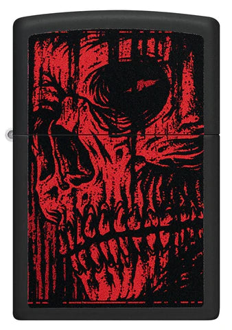 Zippo Lighter - Red Skull Zippo Lighter - Red Skull Zippo - Lighter USA