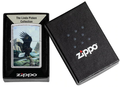 Zippo Lighter - Linda Picken Freedom Zippo Lighter - Linda Picken Freedom Zippo - Lighter USA