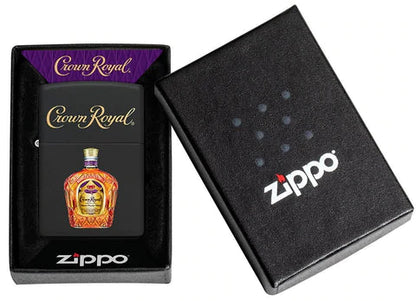 Zippo Lighter - Crown Royal Deluxe Bottle Zippo Lighter - Crown Royal Deluxe Bottle Zippo - Lighter USA