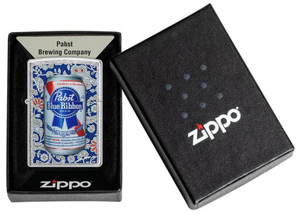 Zippo Lighter - Pabst Blue Ribbon Beer Zippo Lighter - Pabst Blue Ribbon Beer Zippo - Lighter USA