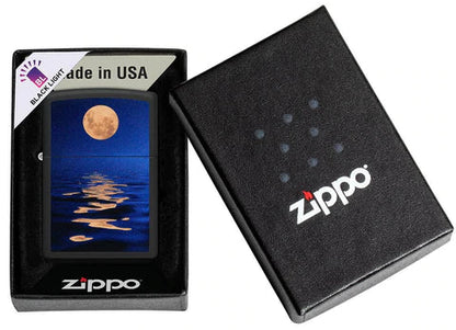 Zippo Lighter - Full Moon Zippo Lighter - Full Moon Zippo - Lighter USA