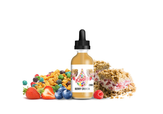 FL8VORS 60ml Vape Juice - Berry Crunch