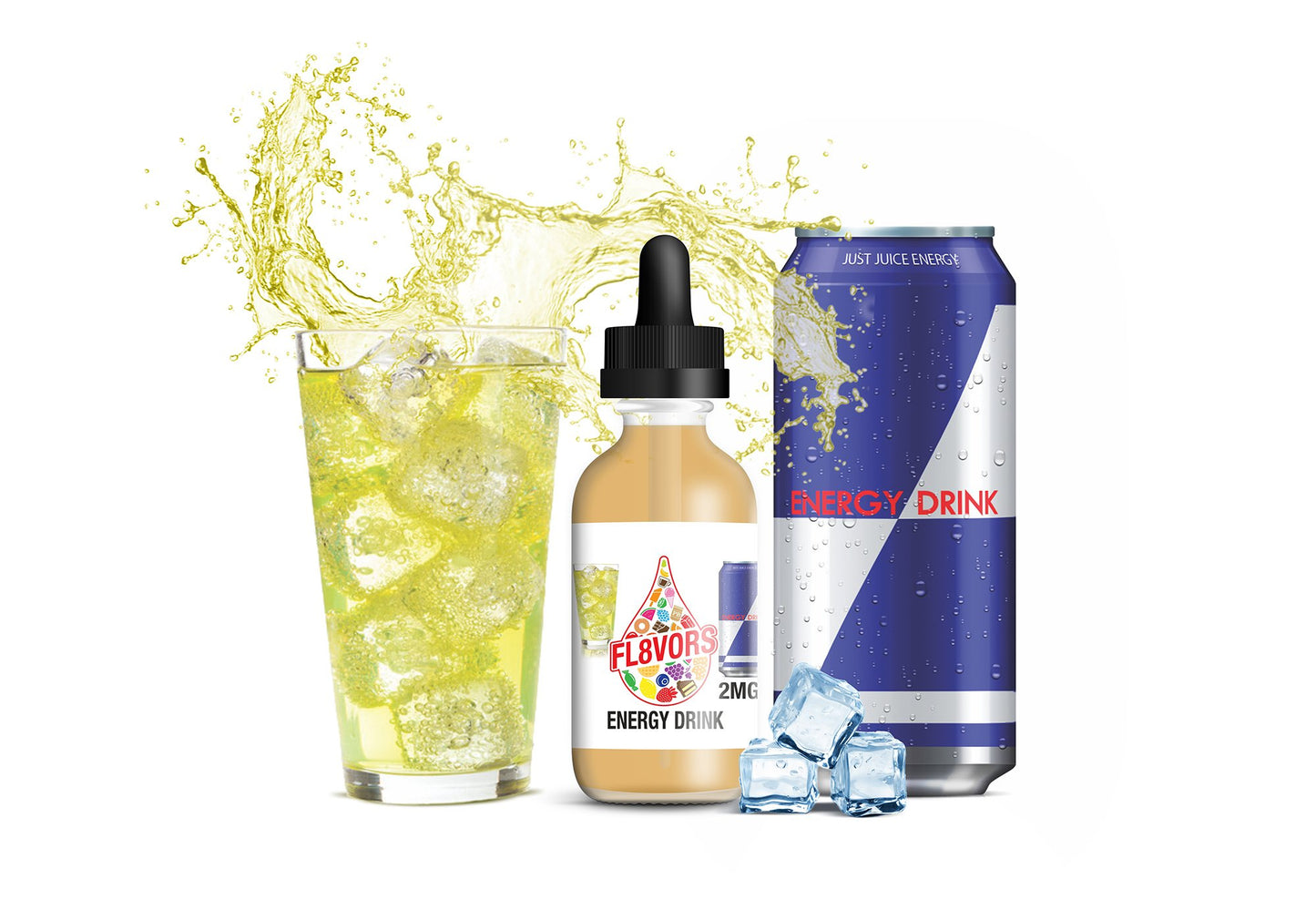 FL8VORS 60ml Vape Juice - Energy Drink
