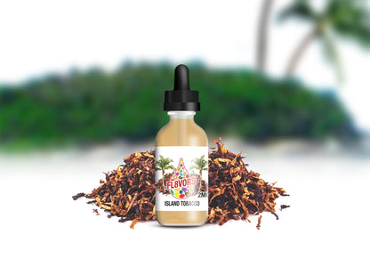 FL8VORS 60ml Vape Juice - Island Tobacco
