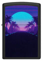 Zippo Lighter - Sunset Black Light Zippo Lighter - Sunset Black Light Zippo - Lighter USA