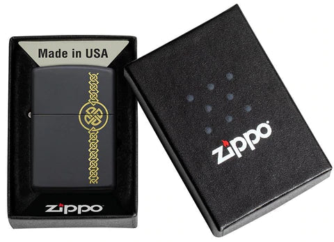 Zippo Lighter - Celtic Braid Weave Zippo Lighter - Celtic Braid Weave Zippo - Lighter USA