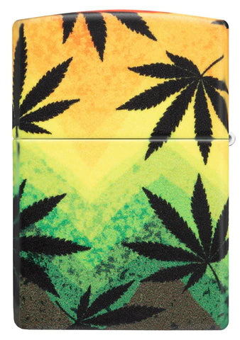 Zippo Lighter - Floating Cannabis Zippo Lighter - Floating Cannabis Zippo - Lighter USA