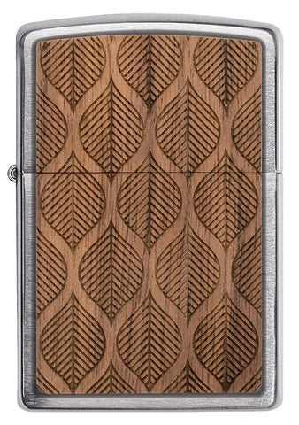 Zippo Lighter - Woodchuck Walnut Leaves Zippo Lighter - Woodchuck Walnut Leaves Zippo - Lighter USA