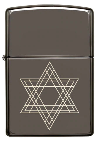 Zippo Lighter - Star Of David Zippo Lighter - Star Of David Zippo - Lighter USA