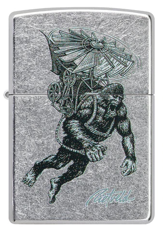 Zippo Lighter - Rick Rietveld Bigfoot Zippo Lighter - Rick Rietveld Bigfoot Zippo - Lighter USA