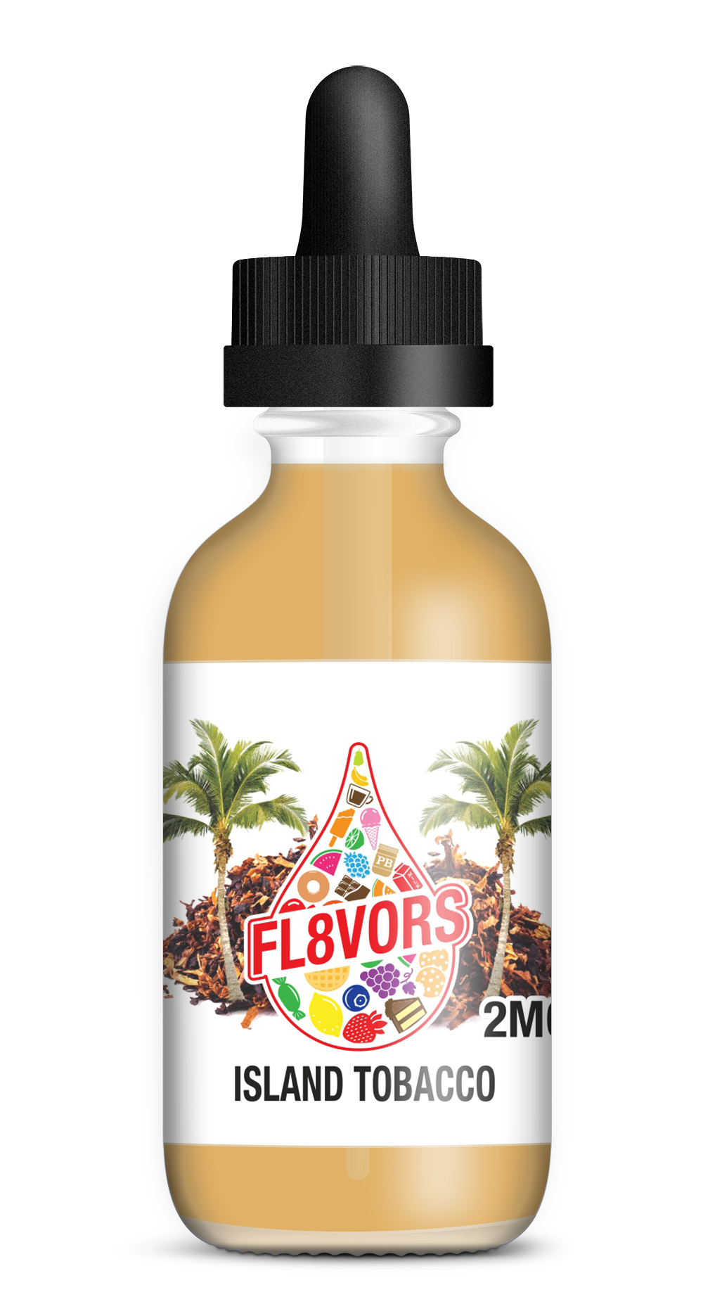 FL8VORS 60ml Vape Juice - Island Tobacco