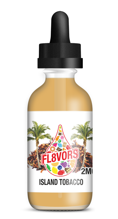 FL8VORS 60ml Vape Juice - Island Tobacco