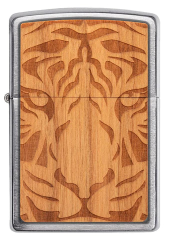 Zippo Lighter - Woodchuck Cherry Tiger Head Zippo Lighter - Woodchuck Cherry Tiger Head Zippo - Lighter USA