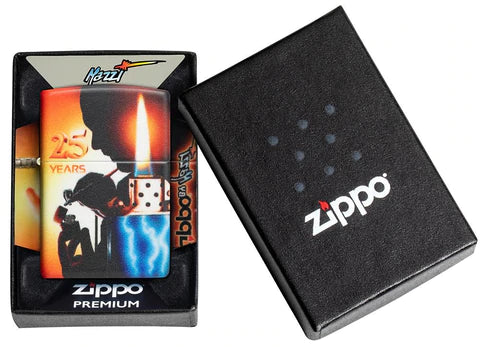 Zippo Lighter - Mazzi 25th Anniversary Zippo Lighter - Mazzi 25th Anniversary Zippo - Lighter USA