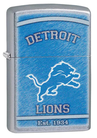 Zippo Lighter - NFL Detroit Lions Zippo Lighter - NFL Detroit Lions Zippo - Lighter USA